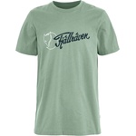 Fjällräven Мъжка тениска Fjällräven Archive Logo T-Shirt - Misty Green (216-8186-0412)