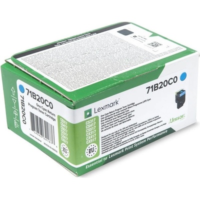 Lexmark Тонер, lexmark, син (71b20c0)