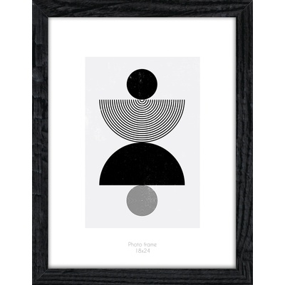 STYLER Рамка за снимки Kyoto 18 x 24 см черна (RA-15089)