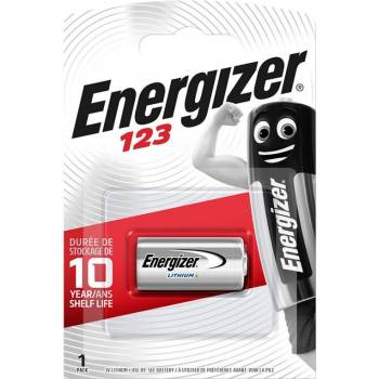 Image 1 of Energizer Батерия ENERGIZER CR123 Photo, Lithium, 3V, 1pk блистер (ENERG-BL-CR123)