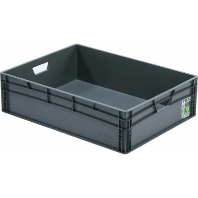 Eurobox ECO Euro, 80 × 60 × 22 cm, 89 l, šedá 965110