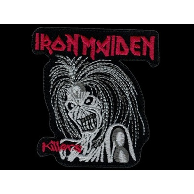 Nášivka IRON MAIDEN killers vyšívaná zažehlovací