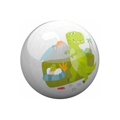 Haba Dětský míč na hraní Dinosaurus 14 cm