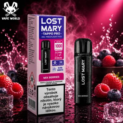 ElfBar Lost Mary Tappo cartridge Mix Berries 1 x 2 ml 20 mg