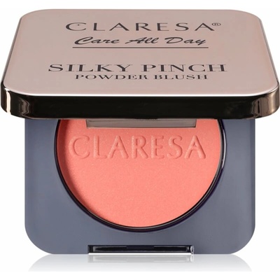 Claresa Care All Day Silky Pinch Powder Blush kompaktná lícenka pre dlhotrvajúci efekt 03 Lumi Peach 2 g