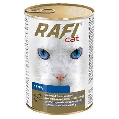 Dolina Noteci RAFI Cat Chunks с риба в сос - 415 г консерва