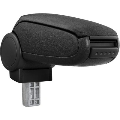 Pro. tec Подлакътник за Nissan ALMERA, черен, с тапицерия от плат