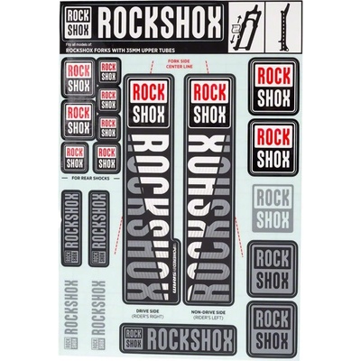 Rock Shox Decal KIT 35 mm