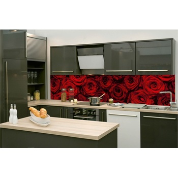 DIMEX ART s. r. o Фототапет за кухня - червени рози 260 x 60 см