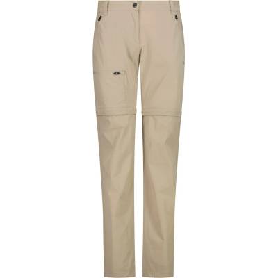 CMP Дамски панталон със свалящи крачоли CMP Women's 4-Way Stretch Zip Off Pant Zip-off trousers - Sabbia - размер 46 (EU) (110-1506-0517)
