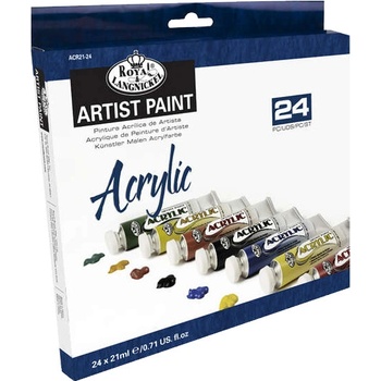 Set akrylových farieb Royal & Langnickel 24 x 21 ml