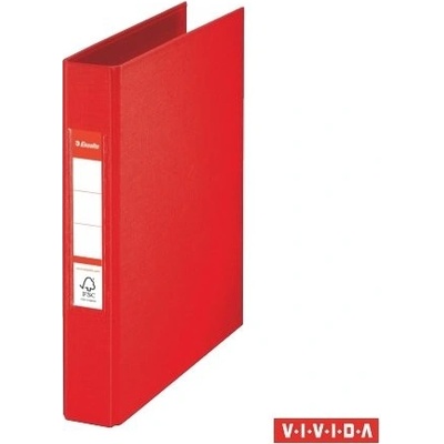 Esselte Standard Vivida Krúžkový šanón 2 krúžky 4,2 cm A5 červený