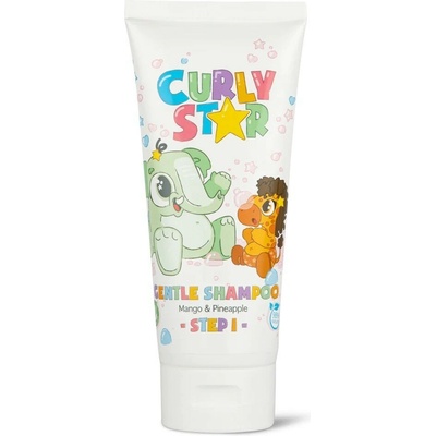 Pretty Curly Girl Curly Star Gentle Shampoo – Jemný šampón pre detské kučery 250 ml