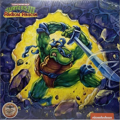 Konami Kukeiha Club - Teenage Mutant Ninja Turtles: Radical Rescue (Coloured) (Limited Edition) (LP) (0843563182482)