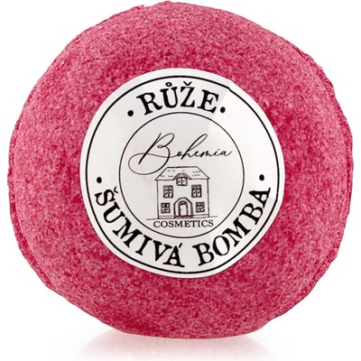 Bohemia Gifts Šumivá pěnivá koule Růže 100 g