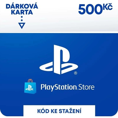 PlayStation Store Dárková karta fyzická 500Kč CZ