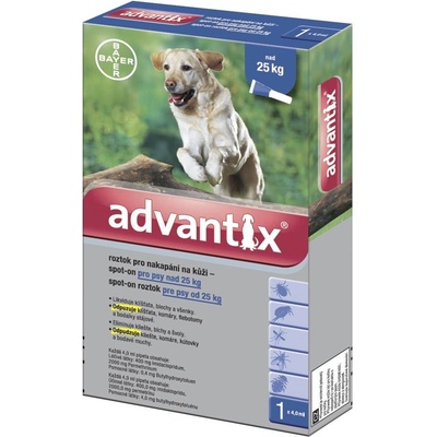 Advantix spot-on 25-40 kg 4 x 4 ml