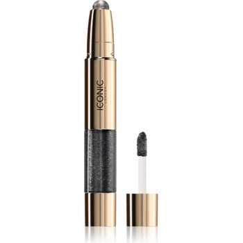 ICONIC Glaze Crayon сенки за очи с блясък цвят Onyx 5.14 гр
