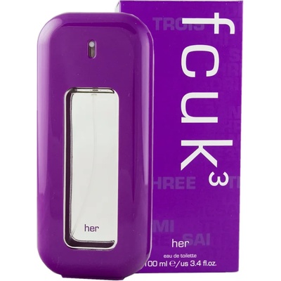 FCUK FCUK 3 for Her EDT 100 ml