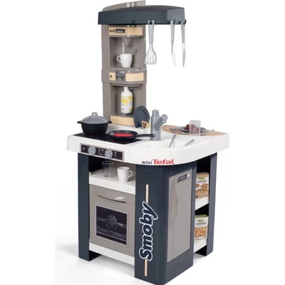 Smoby Kuchyňka elektronická Tefal Studio Kitchen 360° s realistickými zvuky 27 doplňků 100 cm výška