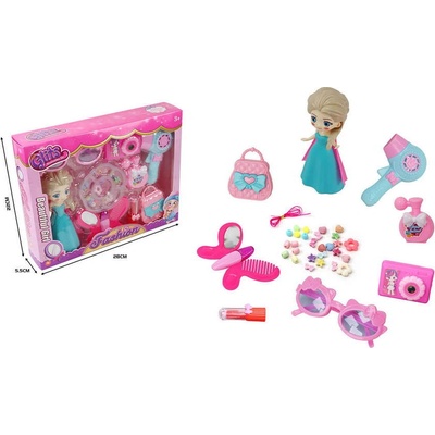 Козметичен комплект с мъниста и кукла