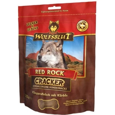 Wolfsblut Cracker Red Rock klokan s tekvicou 225 g