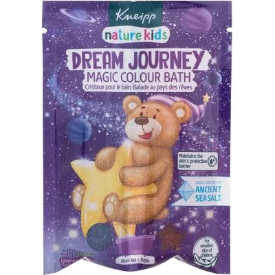 Kneipp Kids Dream Journey Magic Colour Bath Salt цветни соли за вана 40 гр
