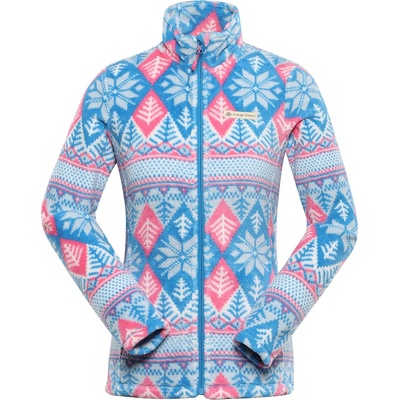 Alpine Pro dámská mikina supratherm EFLINA LSWD357 MYKONOS modrá