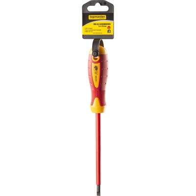 Topmaster Professional Отвертка изолир. 1000V права 5.5x125mm CR-V TMP (220132)