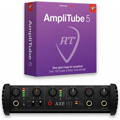 IK Multimedia AXE I/O Solo + AmpliTube 5 Bundle