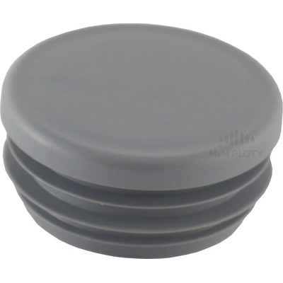 Plastová záslepka průměr 42 mm, šedá