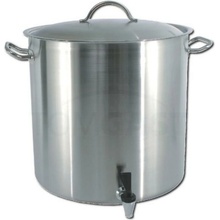 TOMGAST Hrnec s poklicí a výpustným ventilem TOMGAST 50L o400x400mm