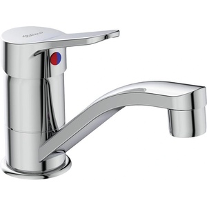 Vidima Стоящ смеисител за умивалник BC817AA, Vidima, с тръбен чучур (BC817AA)