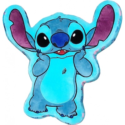 Halantex Tvarovaný 3D vankúš Stitch Disney 33 x 39