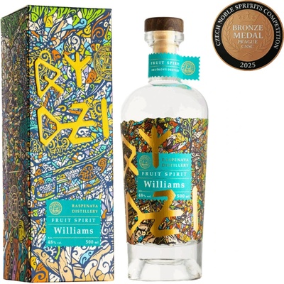 Raspenava Williams hruškovice Williams 48% 0,5 l (karton)