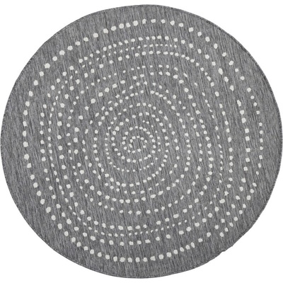 Hanse Home Сив килим за открито , ⌀ 200 cm Bali - NORTHRUGS (103112-200)