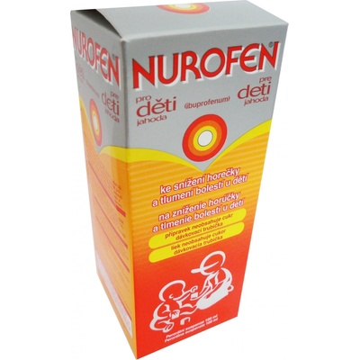 Nurofen pre deti jahoda sus.por.1 x 100 ml