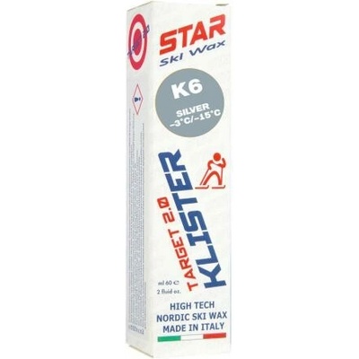 Star Target 2.0 Klister K6 silver 60 ml