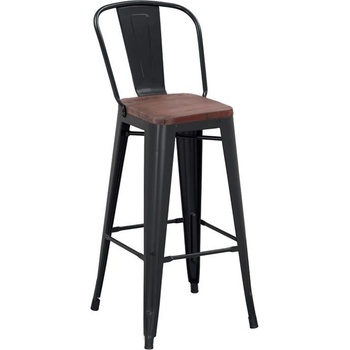 ГРАДИНСКИ БАР СТОЛ АНТИК С ДЪРВЕНА СЕДАЛКА (0195403)