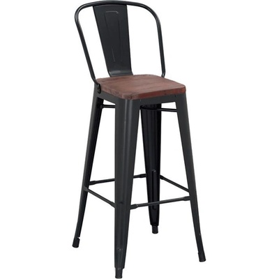 ГРАДИНСКИ БАР СТОЛ АНТИК С ДЪРВЕНА СЕДАЛКА (0195403)