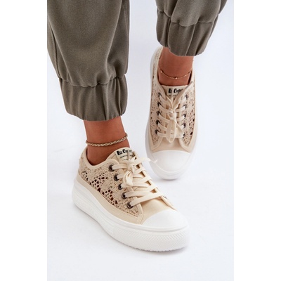 Lee Cooper dámské tenisky LCW-23-44-1620 béžová