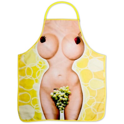 Diverty Sex Nude Grape Apron
