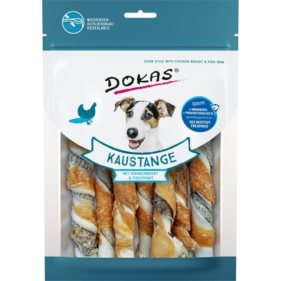 Dokas Tyčinky z Hovězí a rybí kůže s kuřecím filetem 170 g