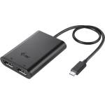 i-tec USB-C Dual DisplayPort Адаптер, 4K/60Hz или 8K/30Hz (C31DUAL4K60DP)