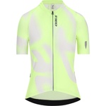 Q36.5 Дамска фланелка с къс ръкав за колоездене Q36.5 Women's Gregarius Pro Big Logo Jersey Cycling jersey - Light Fluo Yellow (056-3877-0114)