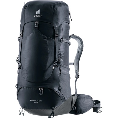 Deuter Трекинг раница Deuter Aircontact Lite 50 + 10 Walking backpack - Black / Graphite - размер One Size (505-0525-0811)