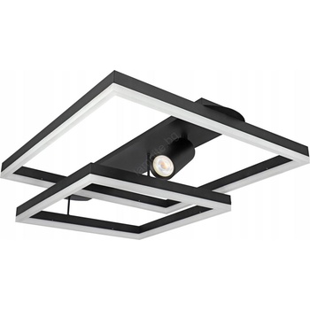 SmartLED LED таванно осветително тяло LED/38W/230V + 1xGU10/30W черно (SD0080)