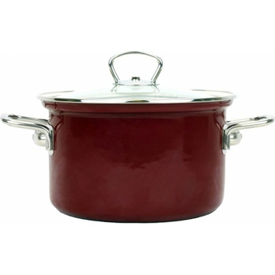 Belis Hrnec ECO-CERAMIC 24cm 6,1l se skleněnou poklicí