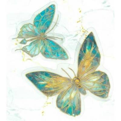 Samolepky foliové DPNK-243 blue stardust DP