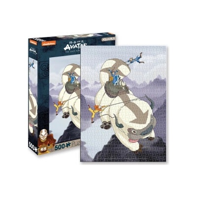 Jigsaw Avatar The Last Airbender Appa and Gang 500 dielov